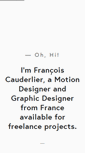 Mobile Screenshot of francoiscauderlier.com